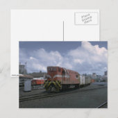 Nieuw-Zeeland, EMD-exportwegstation Briefkaart (Voorkant / Achterkant)