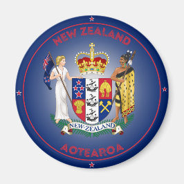 Nieuw-Zeeland Erfgoed Embleem Magneet