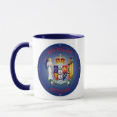Nieuw-Zeeland Erfgoed Embleem Mok (Links)