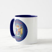 Nieuw-Zeeland Erfgoed Embleem Mok (Voorkant links)