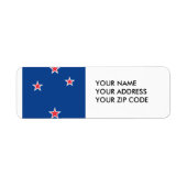 Nieuw-Zeeland Etiket (Voorkant)