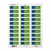 Nieuw-Zeeland Etiket (Full Sheet)