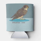 Nieuw-Zeeland Falcon Karearea Blikjeskoeler (Achterkant)