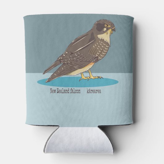 Nieuw-Zeeland Falcon Karearea Blikjeskoeler (Achterkant)