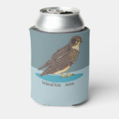 Nieuw-Zeeland Falcon Karearea Blikjeskoeler (Blikje Achterkant)