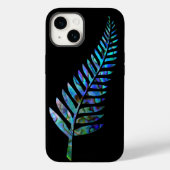NIEUW-ZEELAND FERN PAUA Hoesje-Mate iPhone CASE (Achterkant)