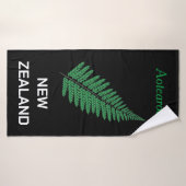 Nieuw-Zeeland Fern Towel Badhanddoek (Badhanddoek)