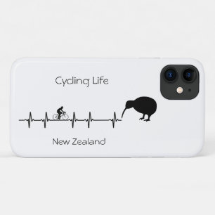 Nieuw-Zeeland Fietsen Hartslag Kiwi Bike Cadeau Case-Mate iPhone Case
