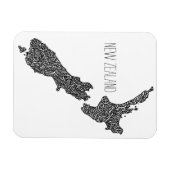 Nieuw-Zeeland Flexible Photo Magnet Magneet (Horizontaal)