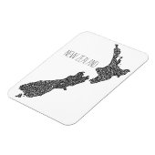 Nieuw-Zeeland Flexible Photo Magnet Magneet (Linkerzijde)