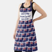 Nieuw-Zeeland GEWELDIGE KIWI DAD Happy Place Schort (Insitu)