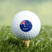 Nieuw-Zeeland Golf Balls, zeeklak/patriotten Golfballen (Insitu Shirt)