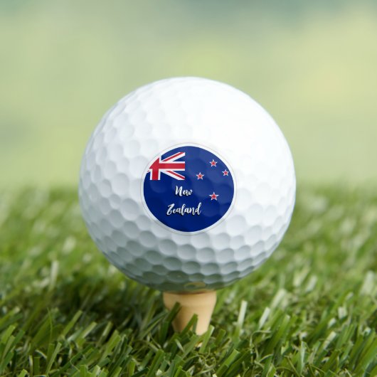 Nieuw-Zeeland Golf Balls, zeeklak/patriotten Golfballen (Insitu Shirt)