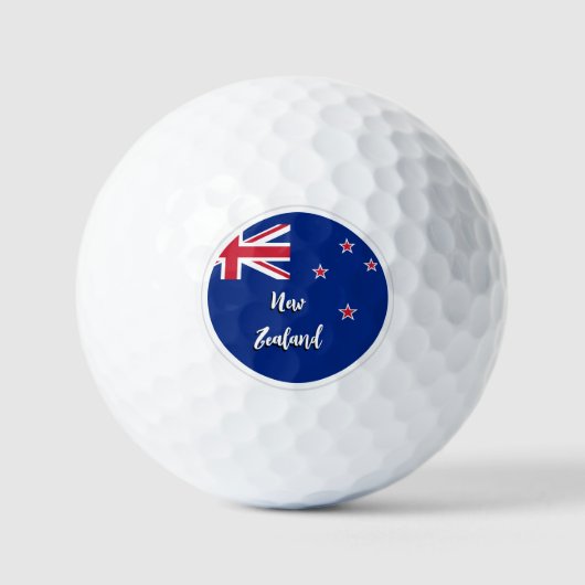 Nieuw-Zeeland Golf Balls, zeeklak/patriotten Golfballen (Voorkant)
