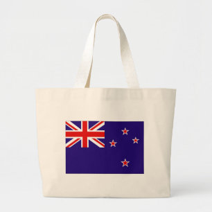 Nieuw-Zeeland Grote Tote Bag