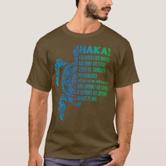 Nieuw-Zeeland Haka Ka Mate Song Rugby Maori T-shirt