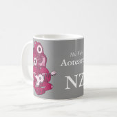 Nieuw-Zeeland Hei Tiki cup Koffiemok (Voorkant links)