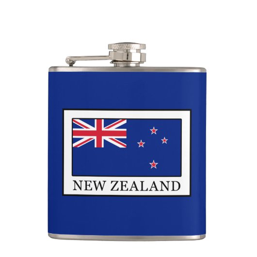 Nieuw-Zeeland Heupfles (Voorkant)