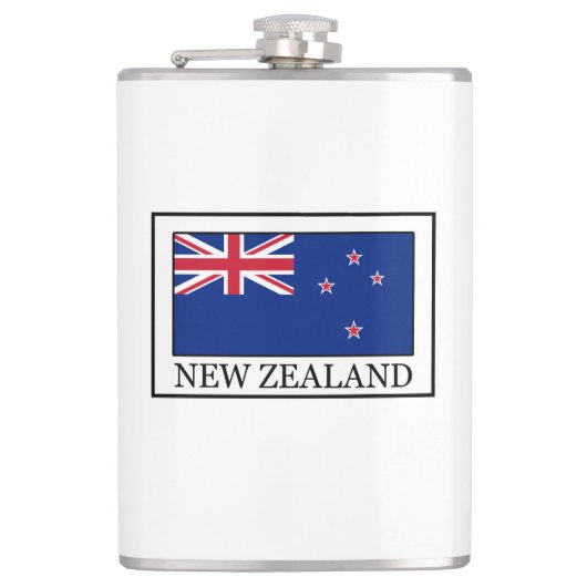Nieuw-Zeeland Heupfles (Voorkant)