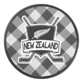 Nieuw-Zeeland Ice Hockey Team Puck (Voorkant)
