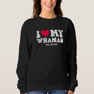 Nieuw-Zeeland Ik hou van mijn familie Whanau Maori Trui