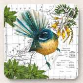 Nieuw-Zeeland Inheemse Onderzetter Set (Voorkant)