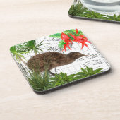 Nieuw-Zeeland Inheemse Onderzetter Set (Linkerzijde)