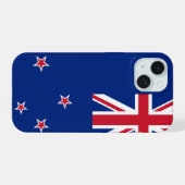 Nieuw-Zeeland iPhone 15 Case (Achterkant horizontaal)
