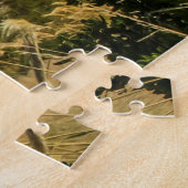 Nieuw-Zeeland Jigzaag Puzzle - Leveringscove Legpuzzel (Zijkant)