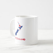 NIEUW ZEELAND KAART KOFFIEMOK (Voorkant links)