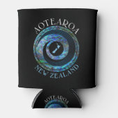 NIEUW-ZEELAND KAART KORU PAUA KOELBOX BLIKJESKOELER (Voorkant)