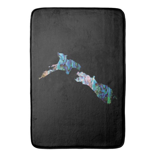 NIEUW-ZEELAND KAART PAUA BADMAT (Voorkant Verticaal)