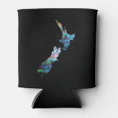 NIEUW-ZEELAND KAART PAUA BLIKJESKOELER (Voorkant)