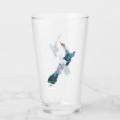 NIEUW-ZEELAND KAART PAUA GLAS (Achterkant)