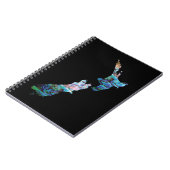 NIEUW-ZEELAND KAART PAUA NOTITIEBOEK (Linkerzijde)