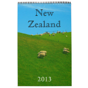 nieuw - zeeland kalender 2013