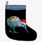 NIEUW-ZEELAND KERST KIWI PAUA GROTE KERSTSOK (Voorkant)