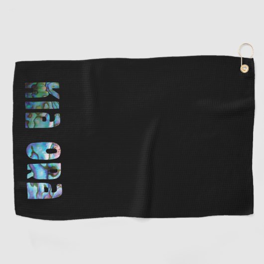 NIEUW-ZEELAND KIA ORA GOLF TOWEL GOLFHANDDOEK (Horizontaal)