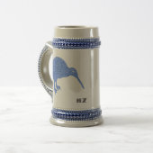Nieuw-Zeeland Kiwi Bier Stein Mok (Voorkant links)