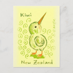 Nieuw-Zeeland Kiwi Bird Briefkaart