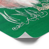 Nieuw-Zeeland Kiwi Bird Poster (Hoek)