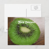 Nieuw-Zeeland Kiwi Briefkaart (Voorkant / Achterkant)