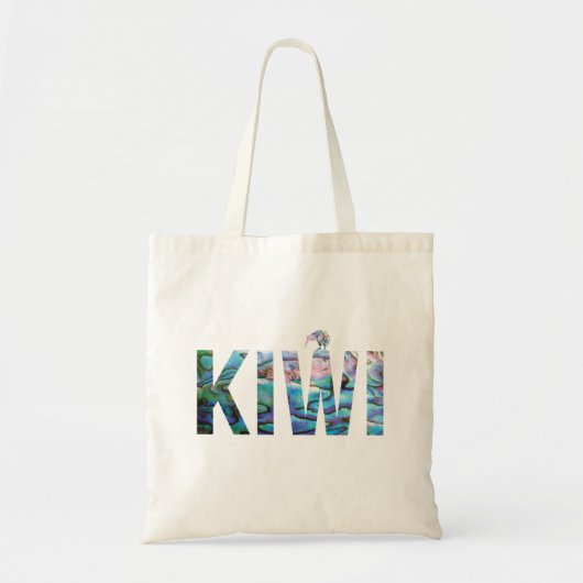 NIEUW-ZEELAND KIWI EENVOUDIGE PAUA-CANVAS TAS (Voorkant)