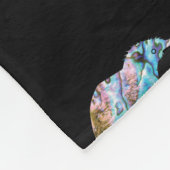 NIEUW ZEELAND KIWI EENVOUDIGE PAUA FLEECE DEKEN (Hoek)