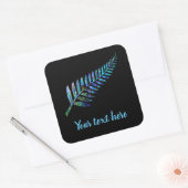  NIEUW-ZEELAND KIWI FERN PAUA STICKER (Envelop)