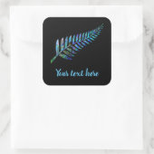  NIEUW-ZEELAND KIWI FERN PAUA STICKER (Tas)