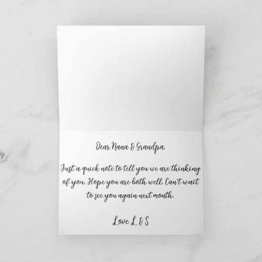 Nieuw-Zeeland Kiwi Green Fern Kia Ora Māori Kaart (Binnen)