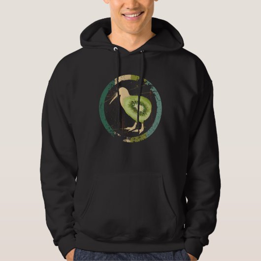  Nieuw-Zeeland Kiwi Hoodie (Voorkant)