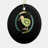  Nieuw-Zeeland Kiwi Keramisch Ornament (Links)