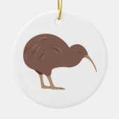 Nieuw-Zeeland Kiwi Keramisch Ornament (Voorkant)